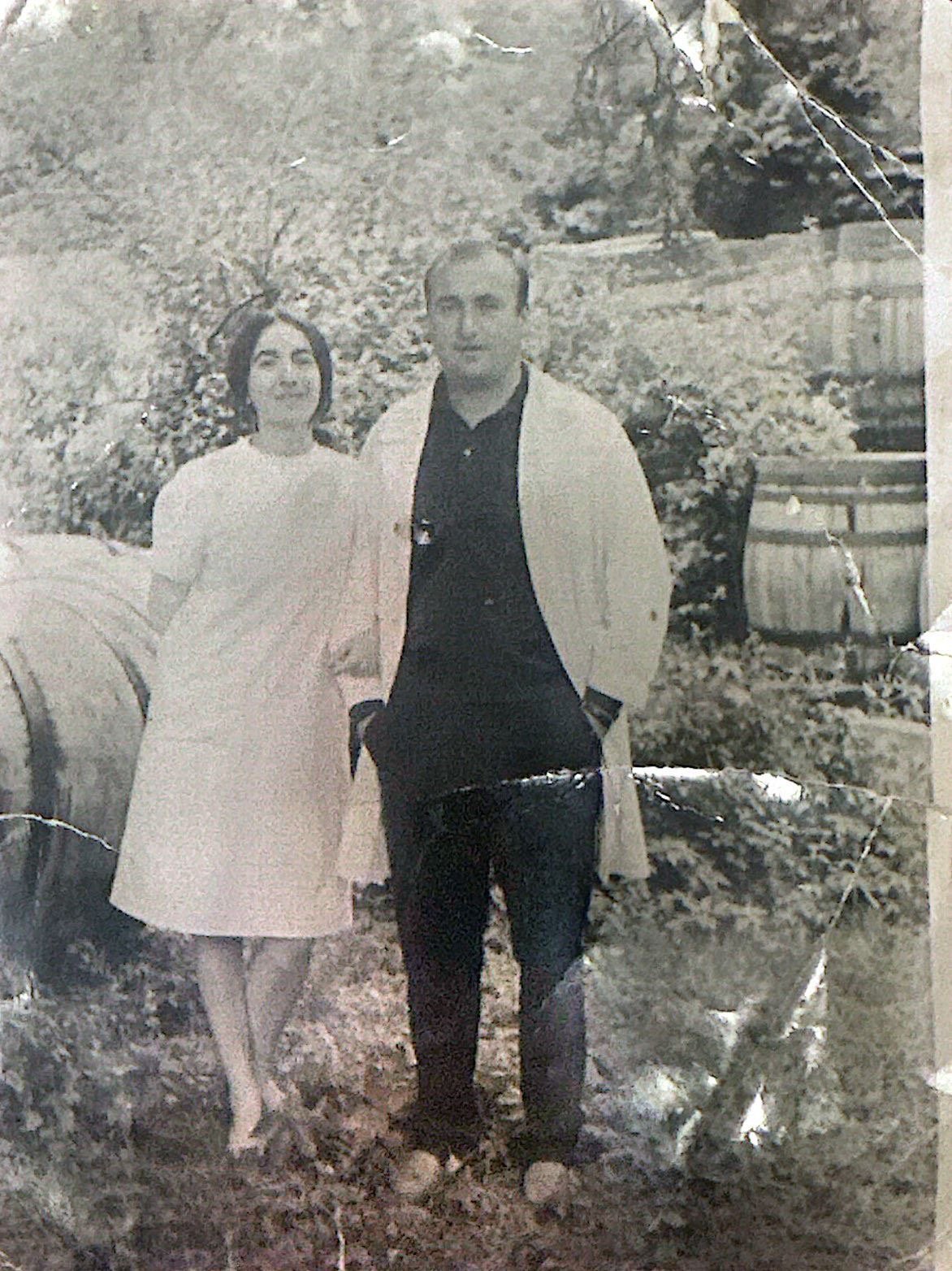 A young Ineza and Tamaz